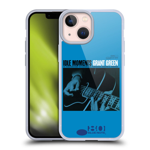 Blue Note Records Albums Grant Green Idle Moments Soft Gel Case for Apple iPhone 13 Mini