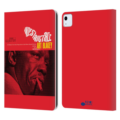 Blue Note Records Albums Art Blakey Indestructible Leather Book Wallet Case Cover For Apple iPad Air 2020 / 2022
