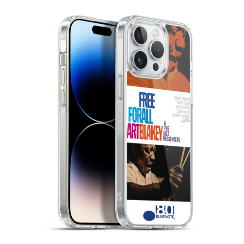 Blue Note Records Albums Art Blakey Free For All Soft Gel Case for Apple iPhone 13 Pro Max & MagSafe