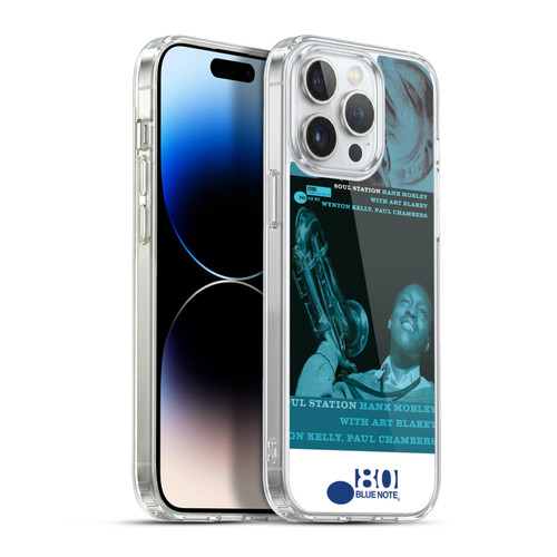 Blue Note Records Albums Hunk Mobley Soul Station Soft Gel Case for Apple iPhone 13 Pro Max & MagSafe