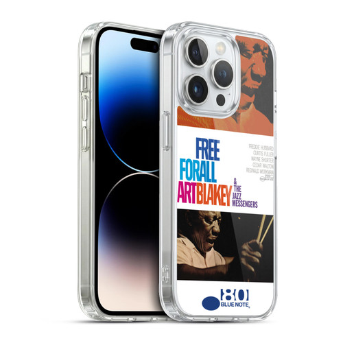 Blue Note Records Albums Art Blakey Free For All Soft Gel Case for Apple iPhone 13 Pro & MagSafe