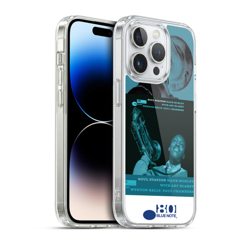 Blue Note Records Albums Hunk Mobley Soul Station Soft Gel Case for Apple iPhone 13 Pro & MagSafe