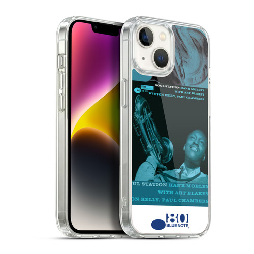 Blue Note Records Albums Hunk Mobley Soul Station Soft Gel Case for Apple iPhone 14