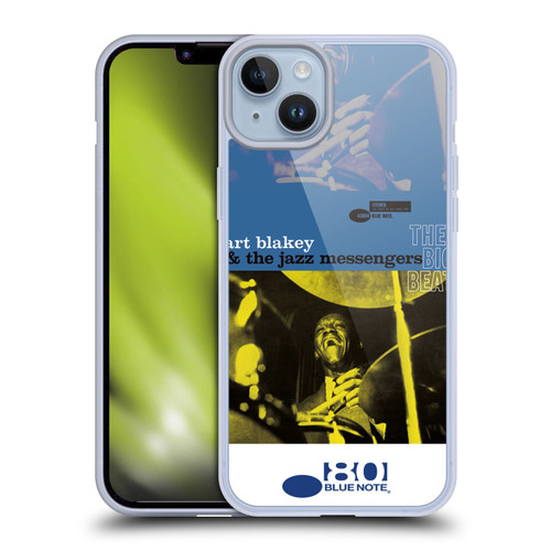 Blue Note Records Albums Art Blakey The Big Beat Soft Gel Case for Apple iPhone 14 Plus