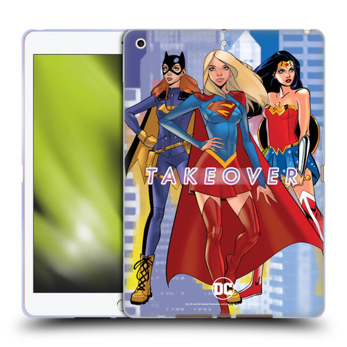 DC Women Core Compositions Girl Power Soft Gel Case for Apple iPad 10.2 2019/2020/2021