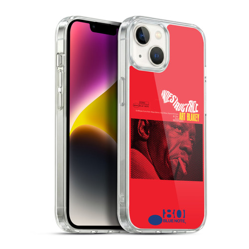 Blue Note Records Albums Art Blakey Indestructible Soft Gel Case for Apple iPhone 14 Plus & MagSafe