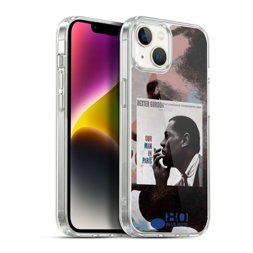 Blue Note Records Albums Dexter Gordon Our Man In Paris Soft Gel Case for Apple iPhone 14 Plus & MagSafe