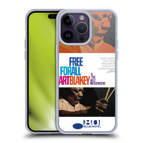 Blue Note Records Albums Art Blakey Free For All Soft Gel Case for Apple iPhone 14 Pro Max