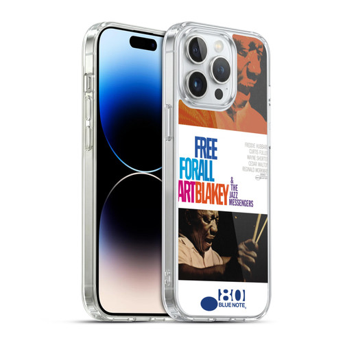 Blue Note Records Albums Art Blakey Free For All Soft Gel Case for Apple iPhone 14 Pro Max & MagSafe