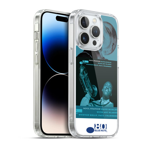 Blue Note Records Albums Hunk Mobley Soul Station Soft Gel Case for Apple iPhone 14 Pro & MagSafe