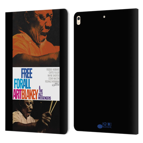 Blue Note Records Albums Art Blakey Free For All Leather Book Wallet Case Cover For Apple iPad Pro 10.5 (2017)