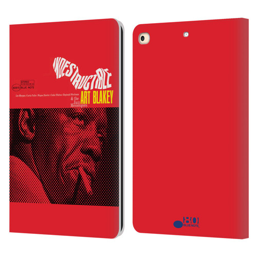 Blue Note Records Albums Art Blakey Indestructible Leather Book Wallet Case Cover For Apple iPad 9.7 2017 / iPad 9.7 2018