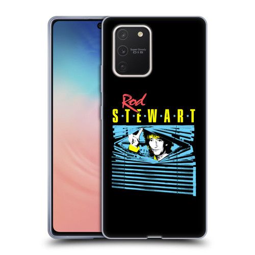 Rod Stewart Art Blinds Soft Gel Case for Samsung Galaxy S10 Lite
