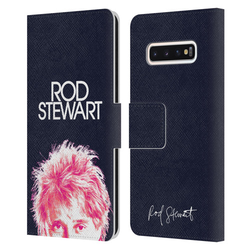 Rod Stewart Art Neon Leather Book Wallet Case Cover For Samsung Galaxy S10