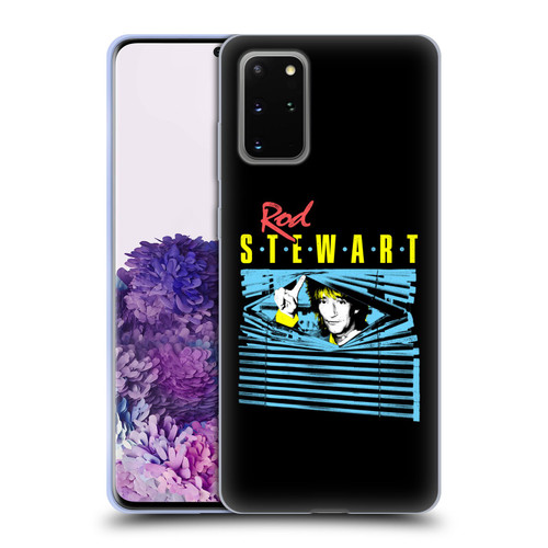 Rod Stewart Art Blinds Soft Gel Case for Samsung Galaxy S20+ / S20+ 5G
