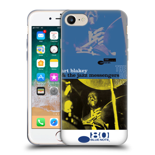 Blue Note Records Albums Art Blakey The Big Beat Soft Gel Case for Apple iPhone 7 / 8 / SE 2020 & 2022