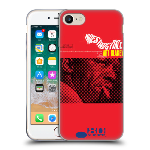 Blue Note Records Albums Art Blakey Indestructible Soft Gel Case for Apple iPhone 7 / 8 / SE 2020 & 2022