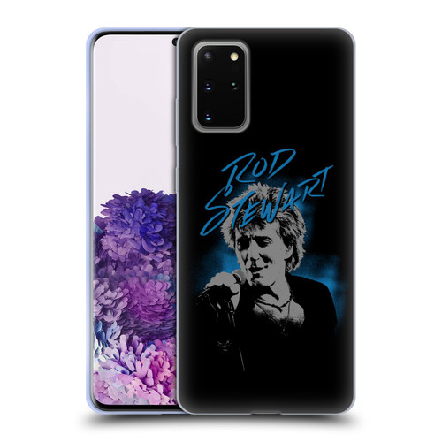 Rod Stewart Art Scribble Soft Gel Case for Samsung Galaxy S20+ / S20+ 5G