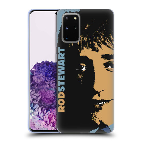 Rod Stewart Art Yesterday Retro Soft Gel Case for Samsung Galaxy S20+ / S20+ 5G