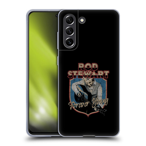 Rod Stewart Art Forever Young Soft Gel Case for Samsung Galaxy S21 FE 5G
