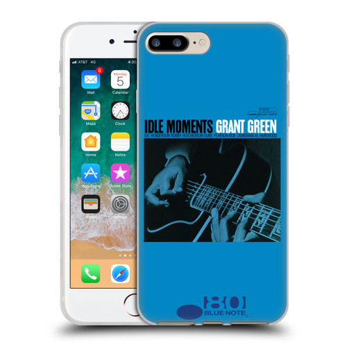 Blue Note Records Albums Grant Green Idle Moments Soft Gel Case for Apple iPhone 7 Plus / iPhone 8 Plus