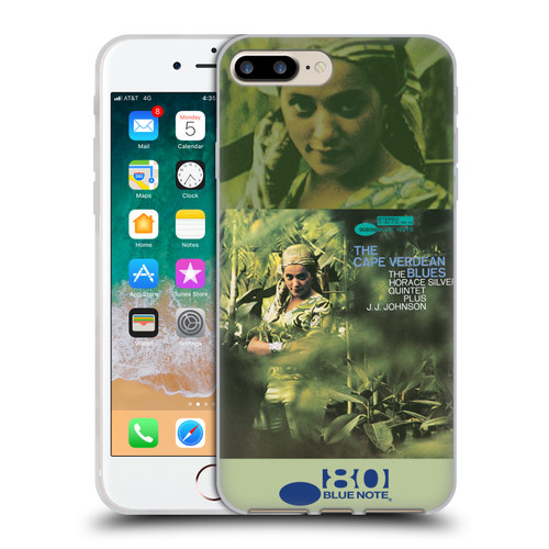 Blue Note Records Albums Horace Silver Cape Verdean Soft Gel Case for Apple iPhone 7 Plus / iPhone 8 Plus