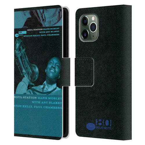 Blue Note Records Albums Hunk Mobley Soul Station Leather Book Wallet Case Cover For Apple iPhone 11 Pro