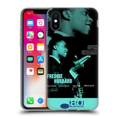 Blue Note Records Albums Freddie Hubbard Open Sesame Soft Gel Case for Apple iPhone X / iPhone XS