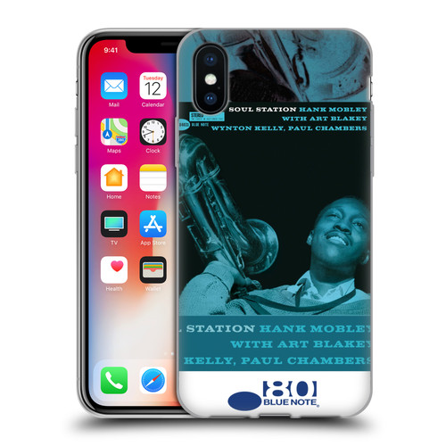 Blue Note Records Albums Hunk Mobley Soul Station Soft Gel Case for Apple iPhone X / iPhone XS