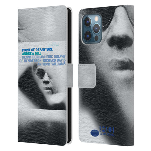 Blue Note Records Albums Andew Hill Point Of Departure Leather Book Wallet Case Cover For Apple iPhone 12 Pro Max