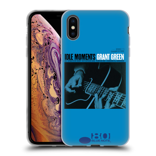 Blue Note Records Albums Grant Green Idle Moments Soft Gel Case for Apple iPhone XS Max