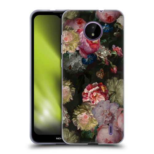UtArt Antique Flowers Bouquet Soft Gel Case for Nokia C10 / C20