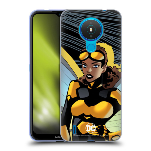 DC Women Core Compositions Bumblebee Soft Gel Case for Nokia 1.4