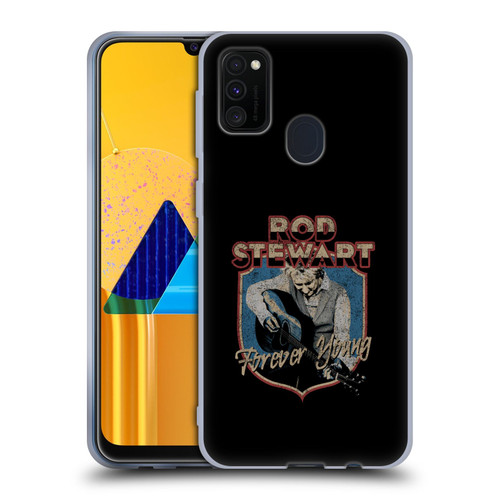 Rod Stewart Art Forever Young Soft Gel Case for Samsung Galaxy M30s (2019)/M21 (2020)