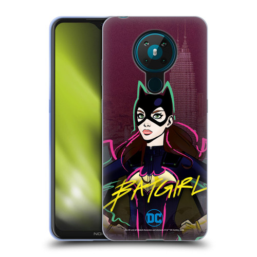 DC Women Core Compositions Batgirl Soft Gel Case for Nokia 5.3