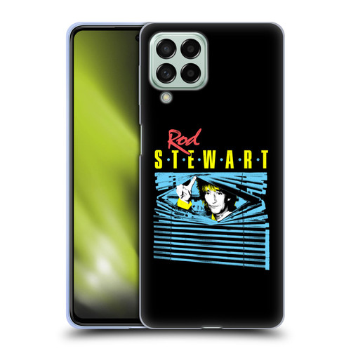Rod Stewart Art Blinds Soft Gel Case for Samsung Galaxy M53 (2022)