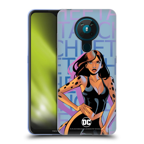 DC Women Core Compositions Cheetah Soft Gel Case for Nokia 5.3