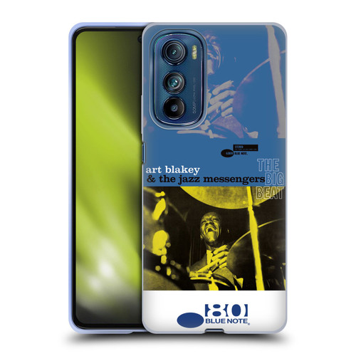 Blue Note Records Albums Art Blakey The Big Beat Soft Gel Case for Motorola Edge 30