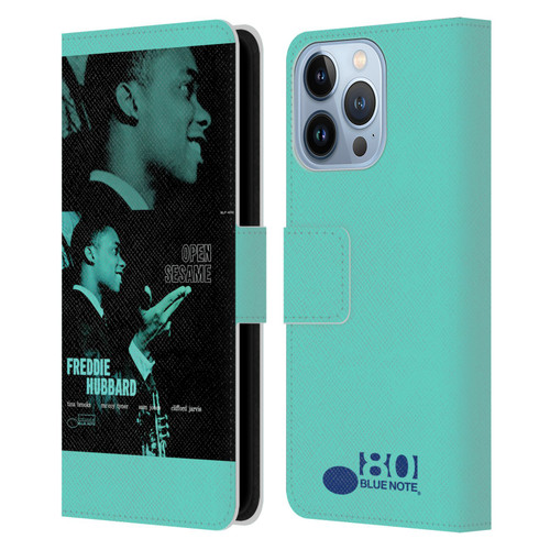 Blue Note Records Albums Freddie Hubbard Open Sesame Leather Book Wallet Case Cover For Apple iPhone 13 Pro