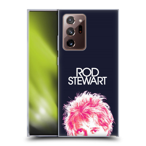 Rod Stewart Art Neon Soft Gel Case for Samsung Galaxy Note20 Ultra / 5G