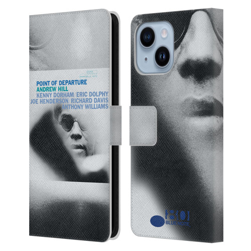 Blue Note Records Albums Andew Hill Point Of Departure Leather Book Wallet Case Cover For Apple iPhone 14 Plus