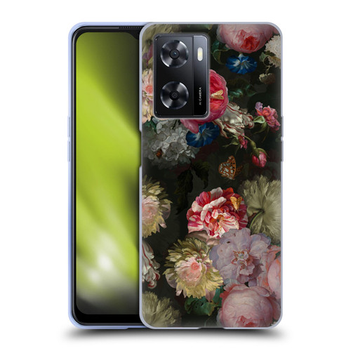 UtArt Antique Flowers Bouquet Soft Gel Case for OPPO A57s