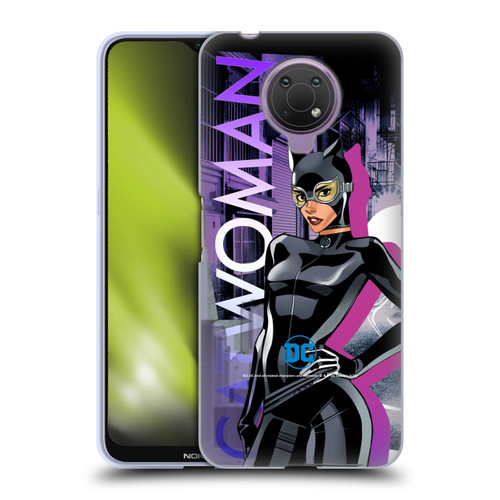 DC Women Core Compositions Catwoman Soft Gel Case for Nokia G10