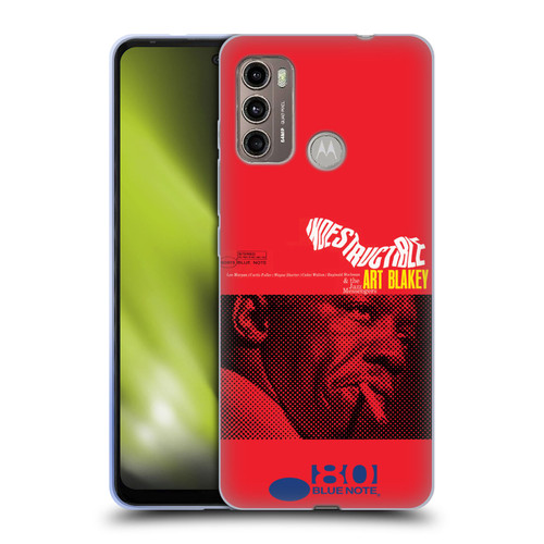 Blue Note Records Albums Art Blakey Indestructible Soft Gel Case for Motorola Moto G60 / Moto G40 Fusion