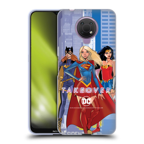 DC Women Core Compositions Girl Power Soft Gel Case for Nokia G10