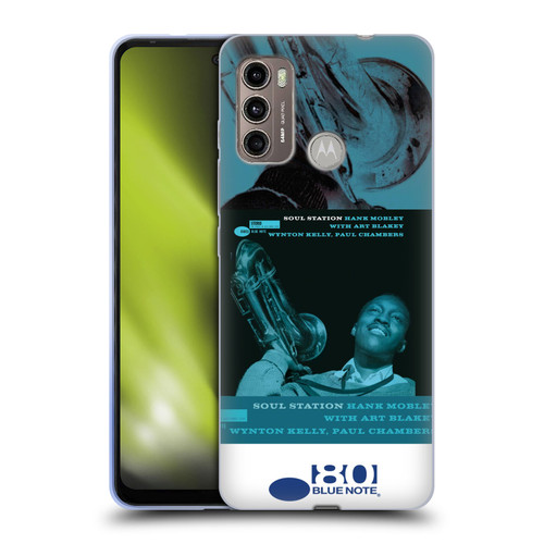 Blue Note Records Albums Hunk Mobley Soul Station Soft Gel Case for Motorola Moto G60 / Moto G40 Fusion