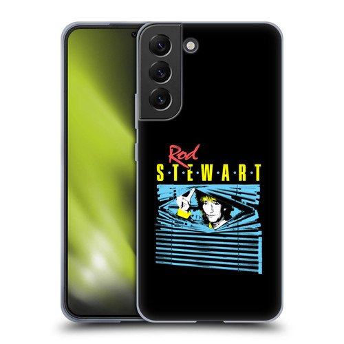 Rod Stewart Art Blinds Soft Gel Case for Samsung Galaxy S22+ 5G