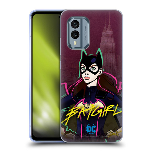 DC Women Core Compositions Batgirl Soft Gel Case for Nokia X30