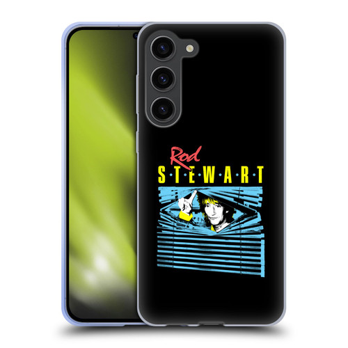 Rod Stewart Art Blinds Soft Gel Case for Samsung Galaxy S23+ 5G