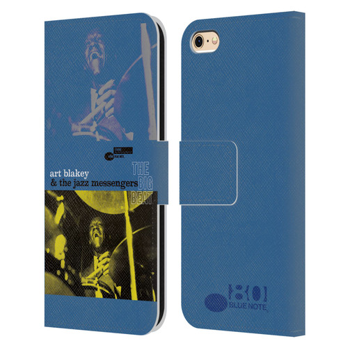 Blue Note Records Albums Art Blakey The Big Beat Leather Book Wallet Case Cover For Apple iPhone 6 / iPhone 6s